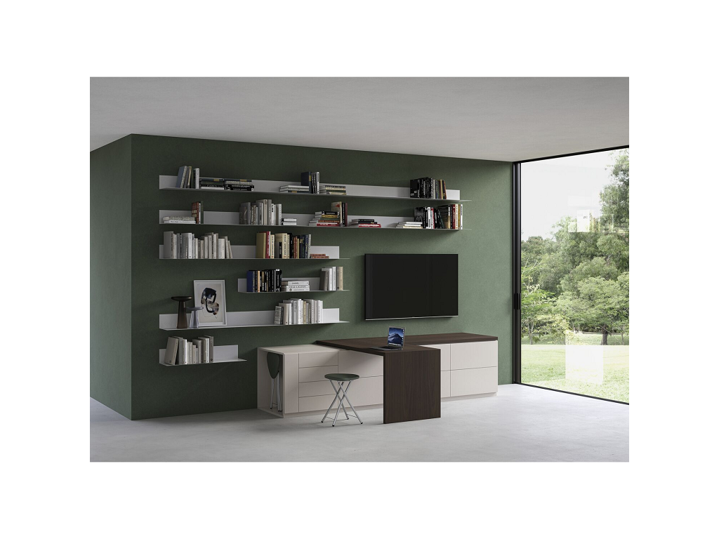 Meccanismo Rototraslante Scorrevole per Tavolo Swing 900 Alluminio Anodizzato/acciaio Zincato mm.700-900 | Omge - immagine 7